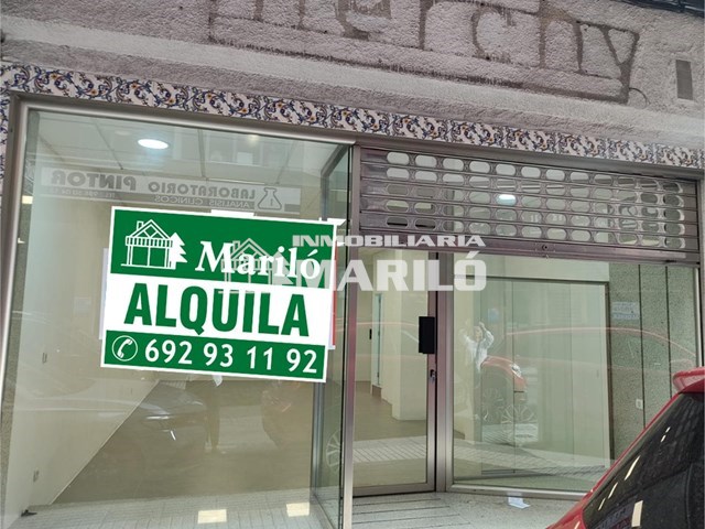 ALQUILER LOCAL COMERCIAL CENTRICO - Vilagarcía de Arousa